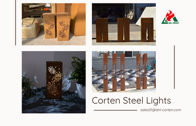 Corten Steel Lights